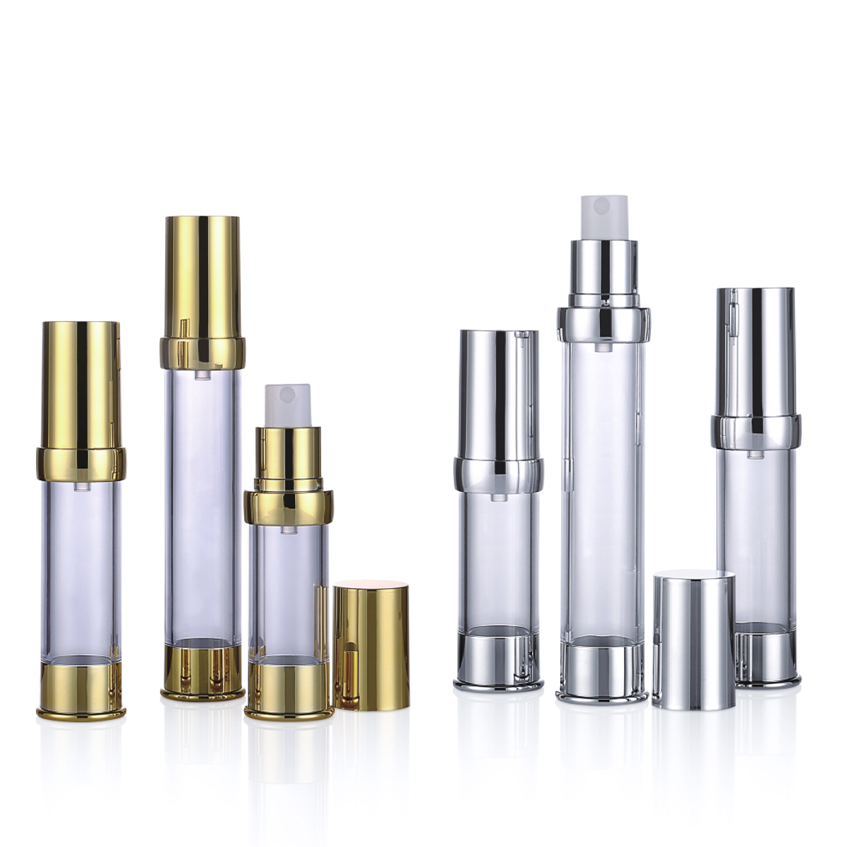 15 ml 20 ml 30 ml 50 ml mini błyszczące złoto/srebrny powietrza bez pompy Busprzenia sprayu L08